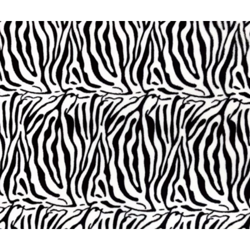 wholesale zebra design flannel fleece blanket
